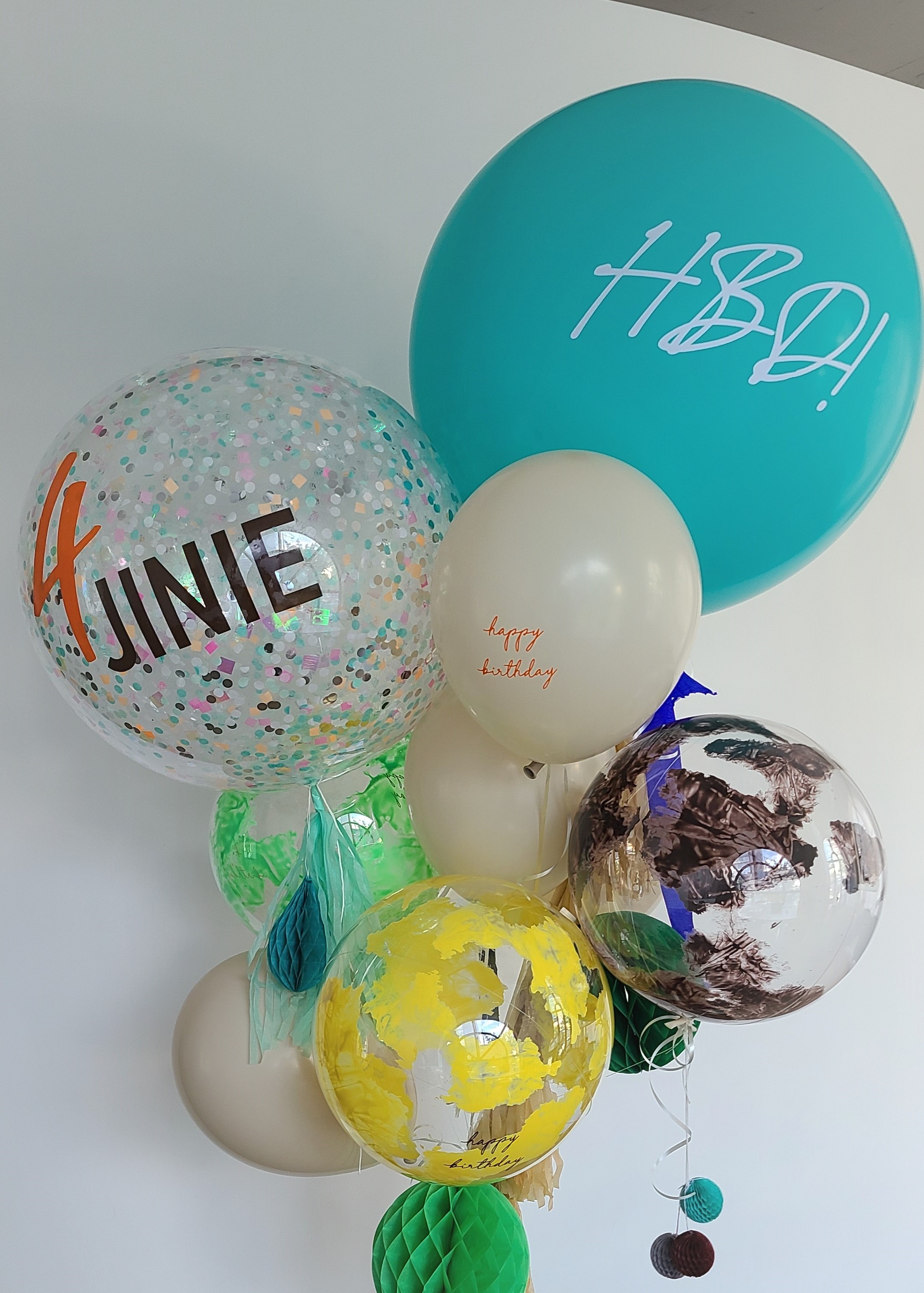 HBD balloon SET(Mint)